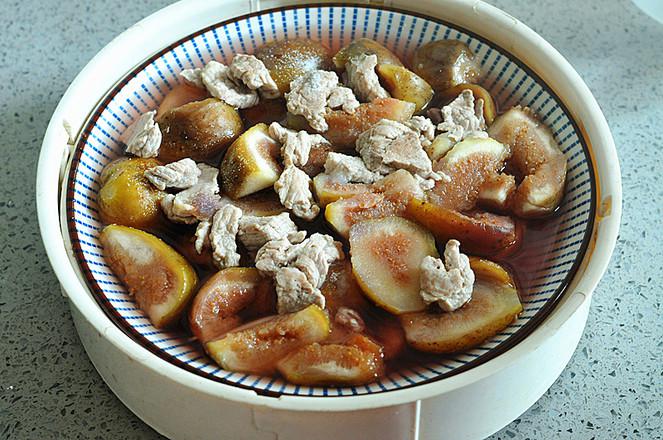 無花果蒸肉的做法-家常味蒸菜譜