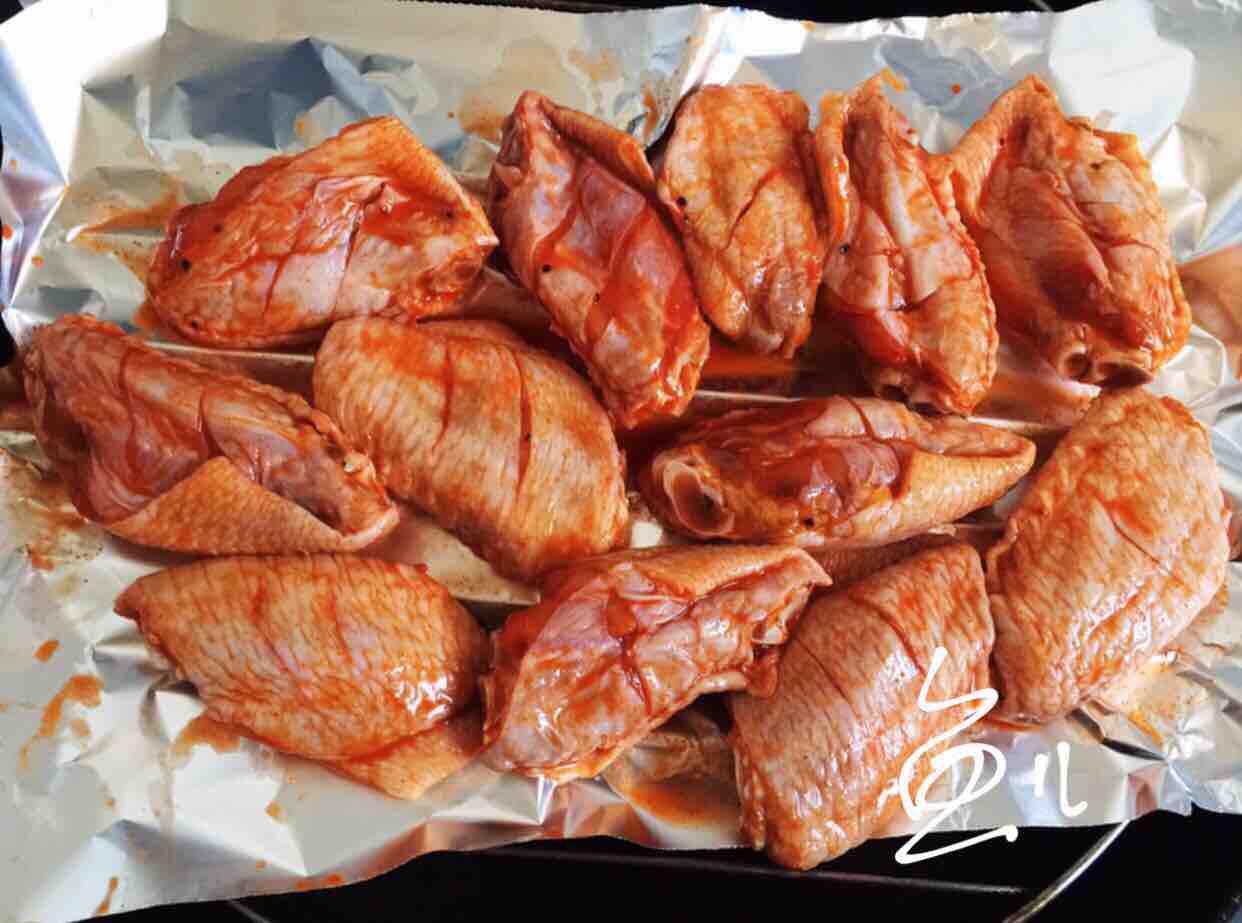 奧爾良烤雞翅的做法-家常味烤菜譜