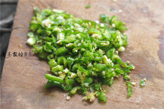 青椒茄子泥的做法-家常味蒸菜譜