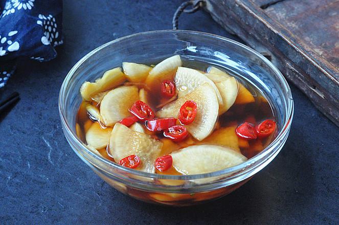 爽口脆蘿卜的做法-酸甜味泡菜譜