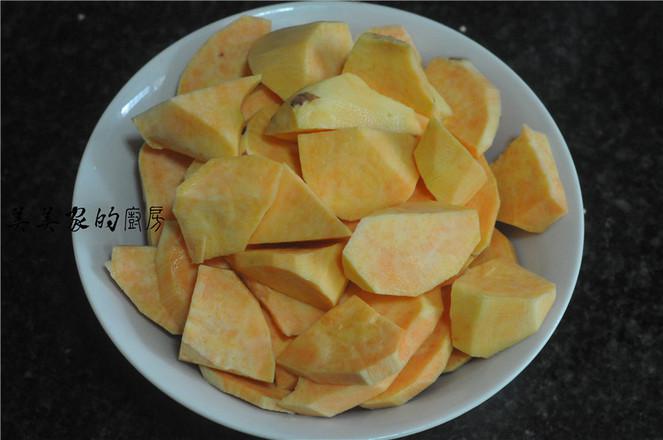 小米藜麥蒸紅薯的做法-甜味蒸菜譜