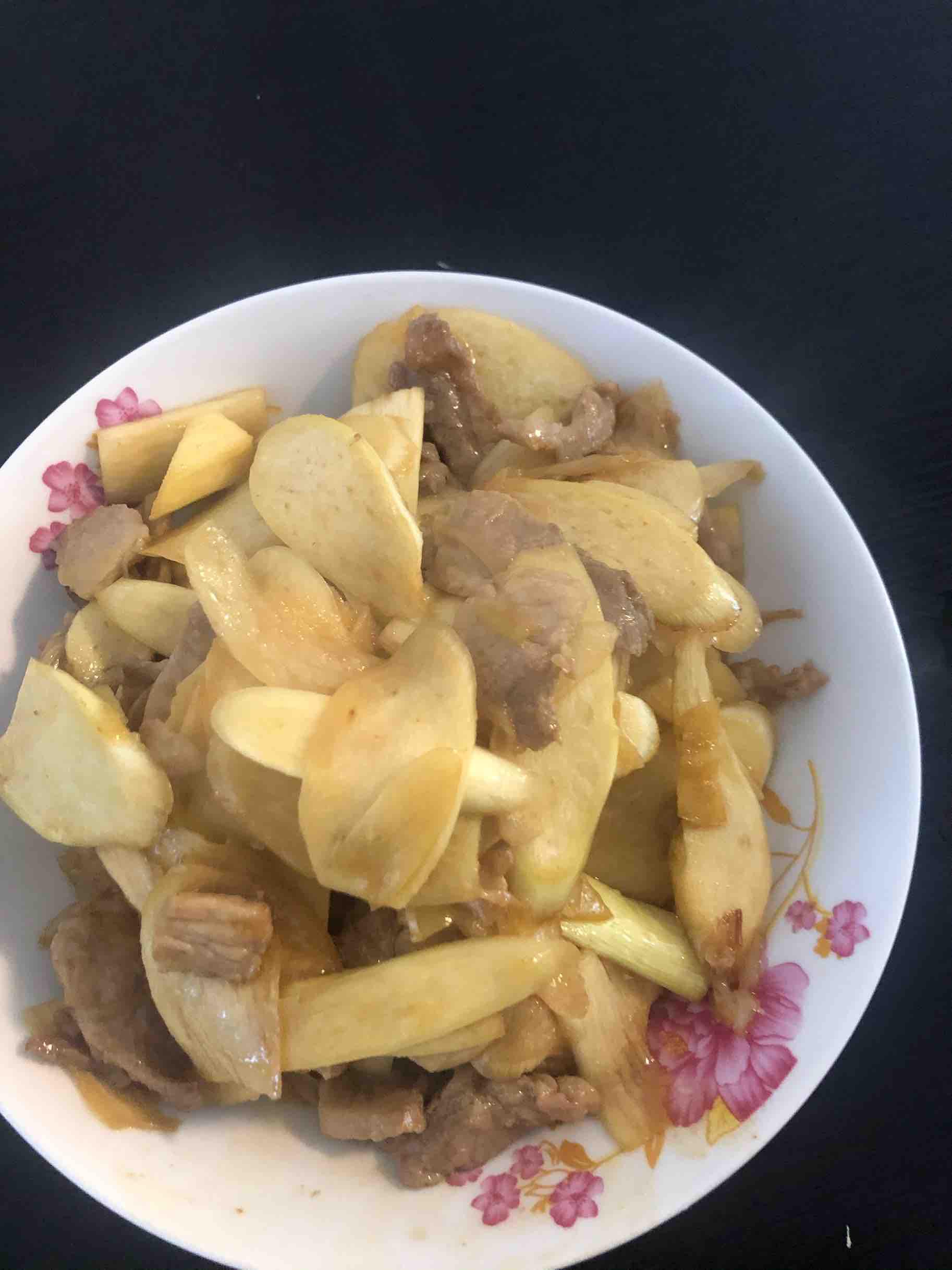 茭白炒肉片的做法-咸鮮味炒菜譜