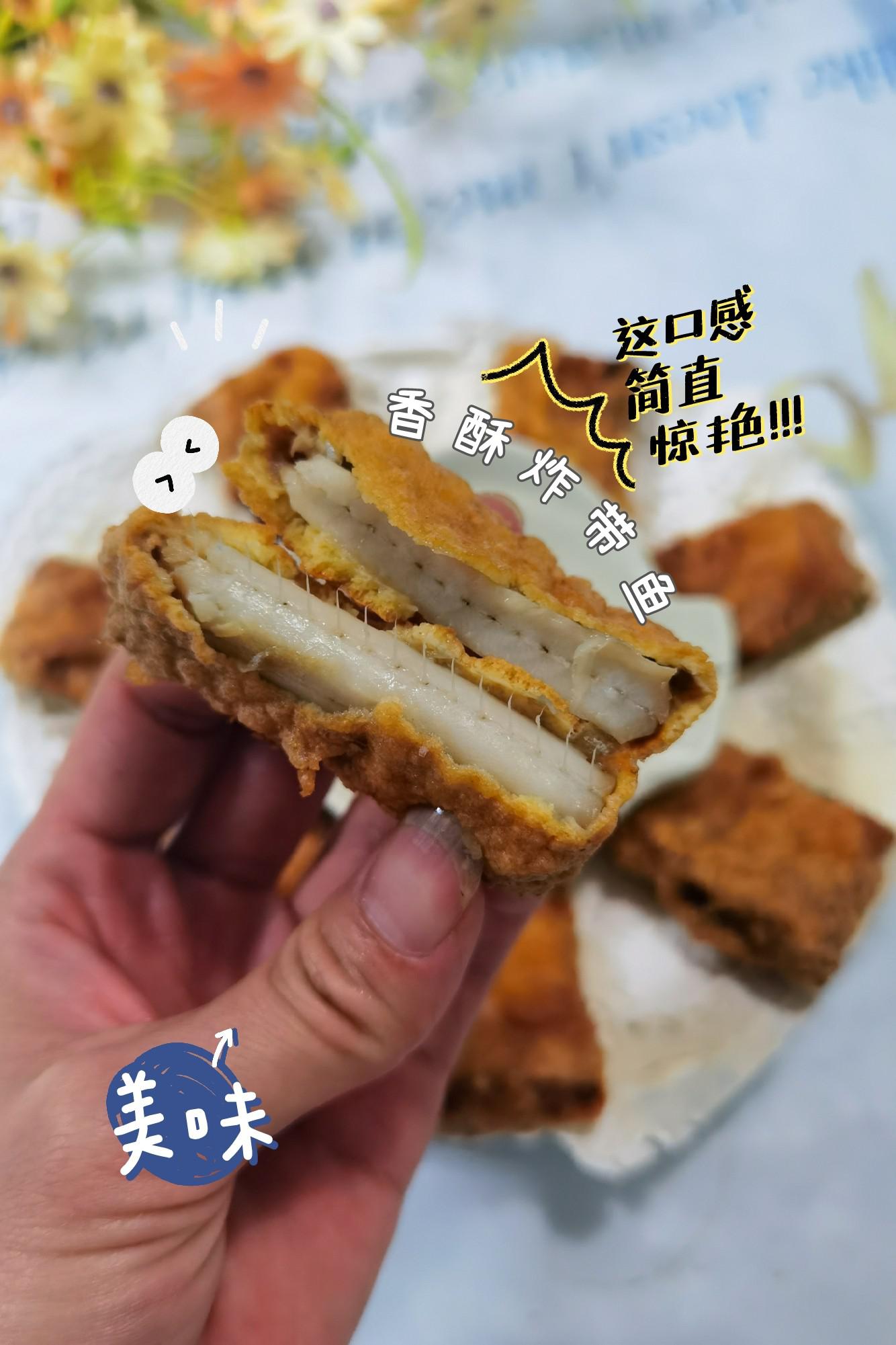 香酥炸帶魚的做法-家常味炸菜譜