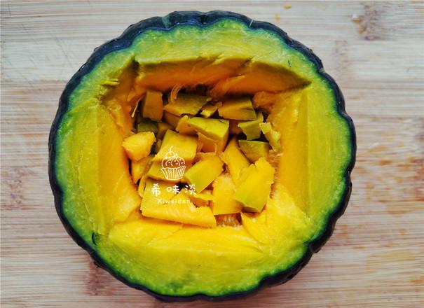 糖桂花紅棗蒸南瓜的做法-甜味蒸菜譜