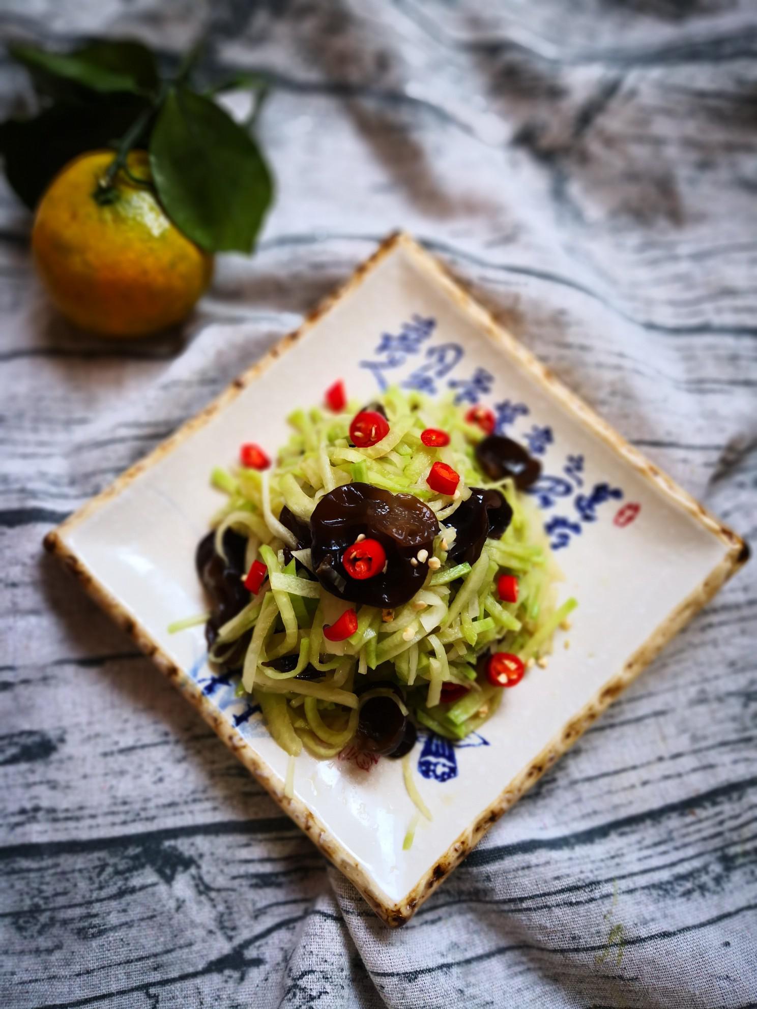 涼拌水果蘿卜的做法-酸甜味拌菜譜