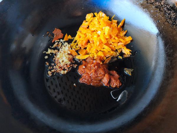 蟹黃醬燴菜的做法-咸鮮味燴菜譜