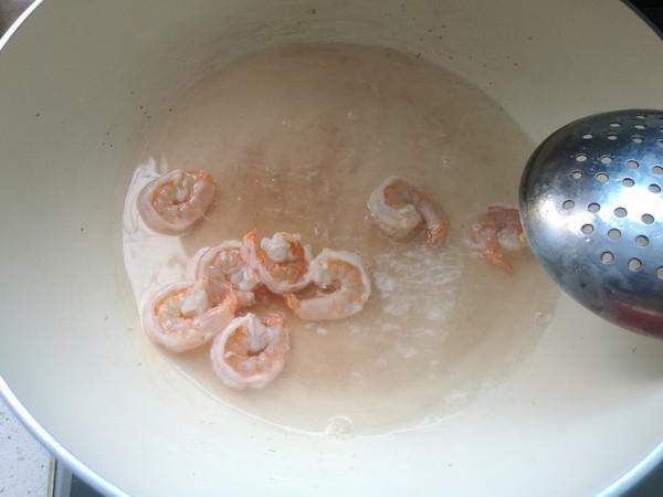 白玉菇炒蝦仁的做法-家常味炒菜譜