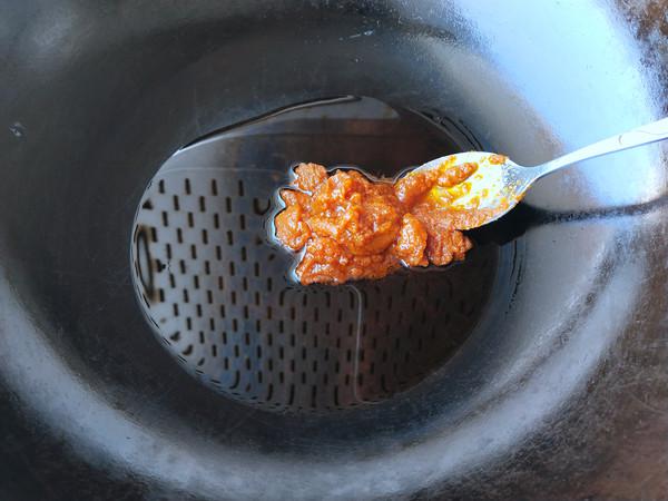 蟹黃醬燴菜的做法-咸鮮味燴菜譜