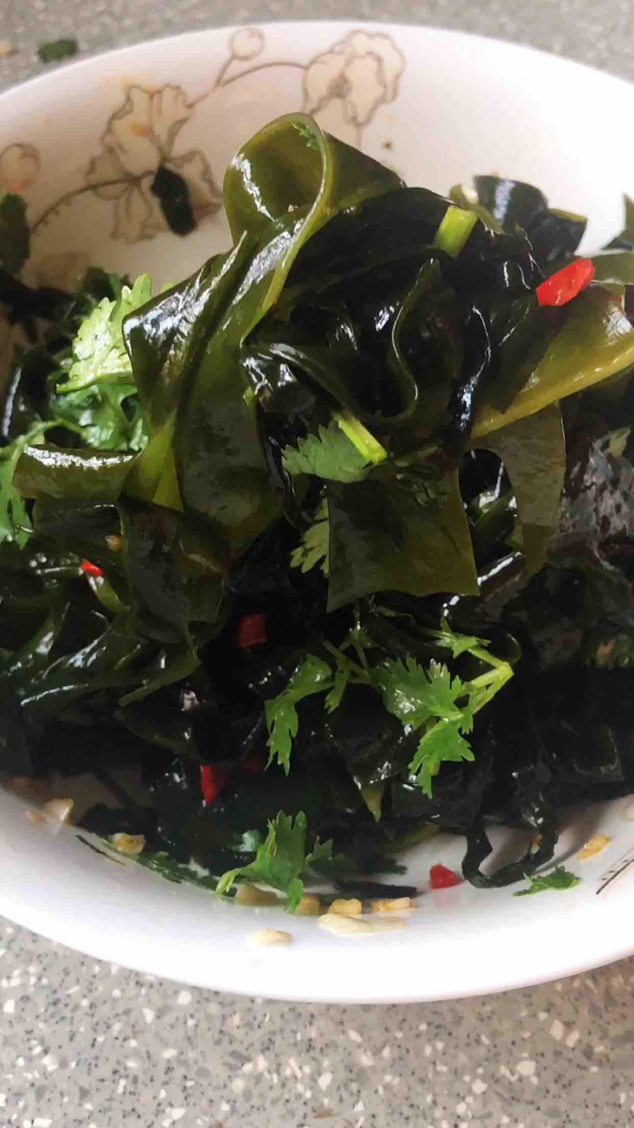 涼拌裙帶菜的做法-酸甜味拌菜譜