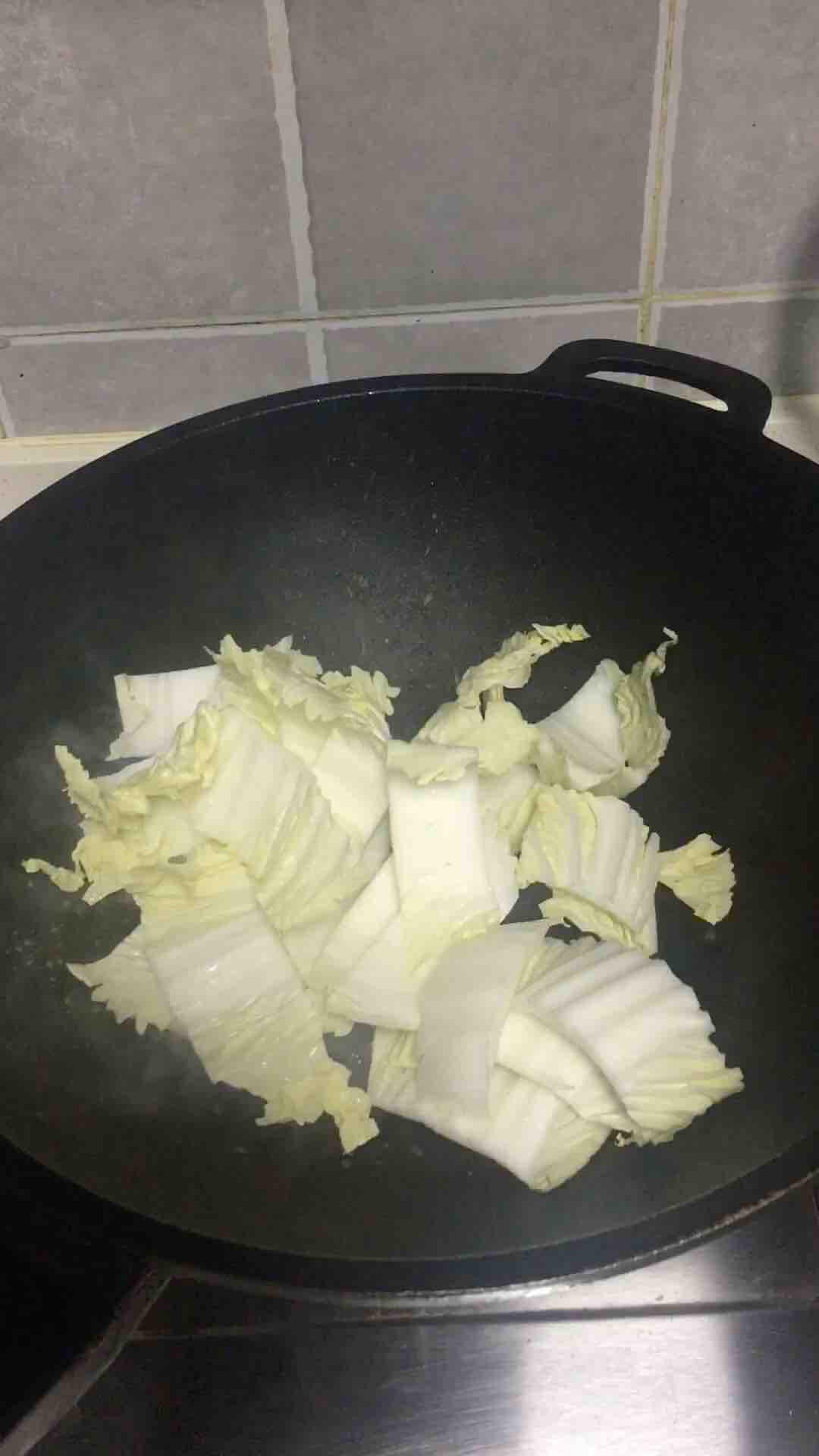 白菜粉絲湯的做法-家常味煮菜譜