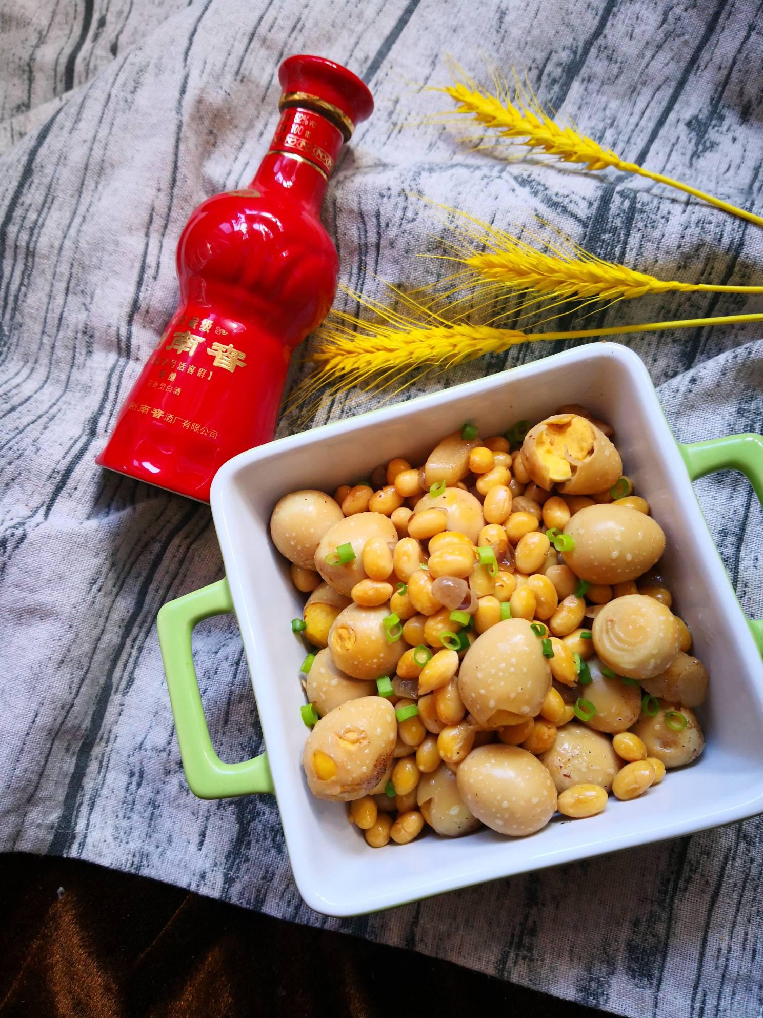 鵪鶉蛋燜豆的做法-家常味醬菜譜