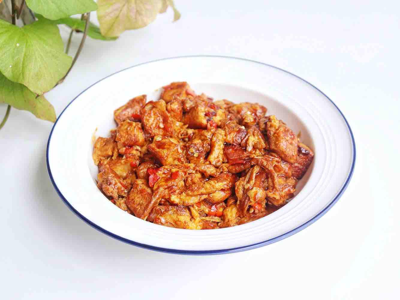 豆腐雞蛋的做法-家常味炒菜譜