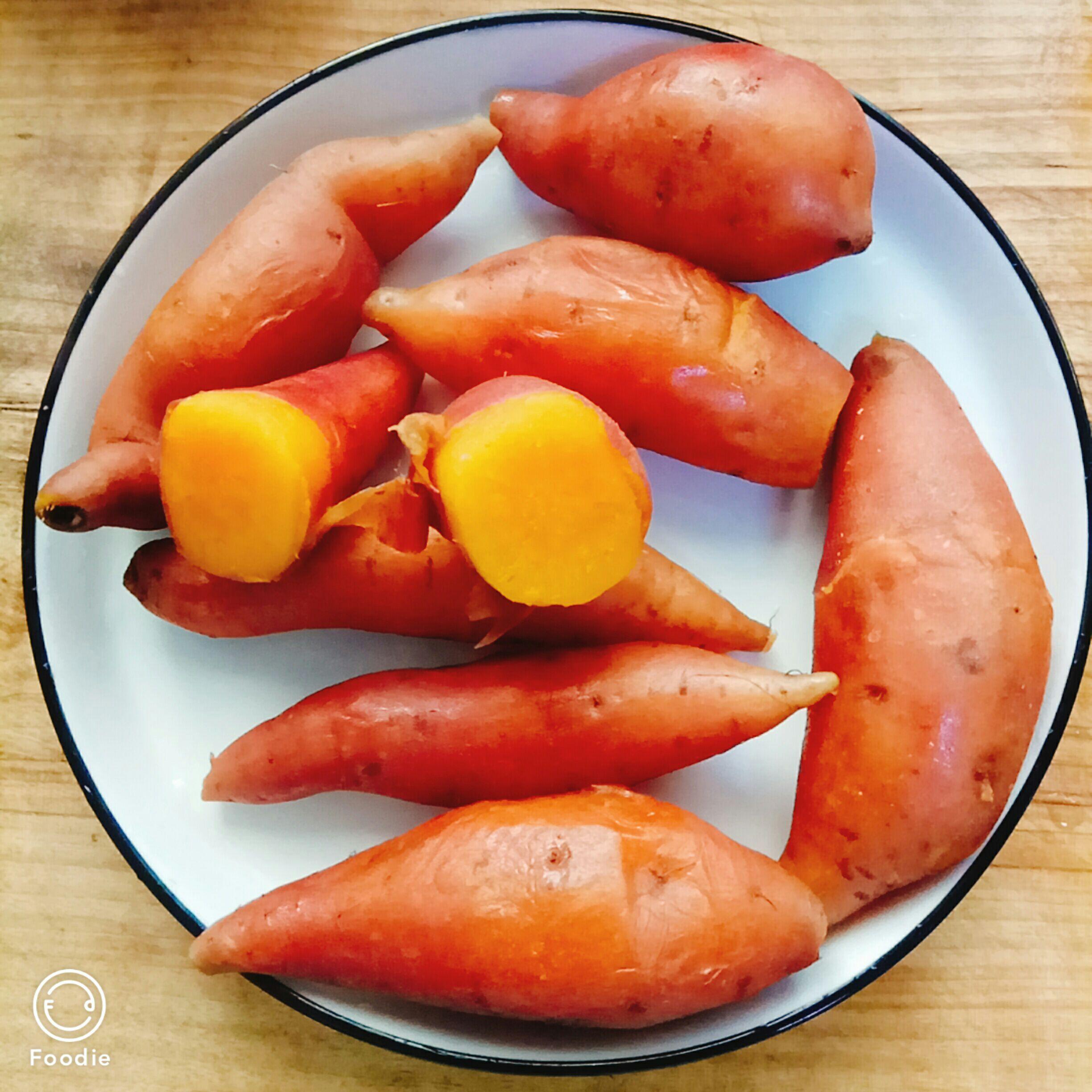 蒸紅薯的做法-家常味蒸菜譜