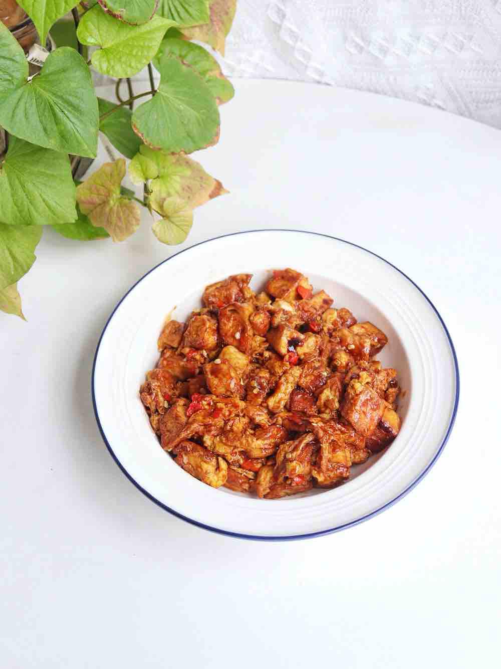 豆腐雞蛋的做法-家常味炒菜譜