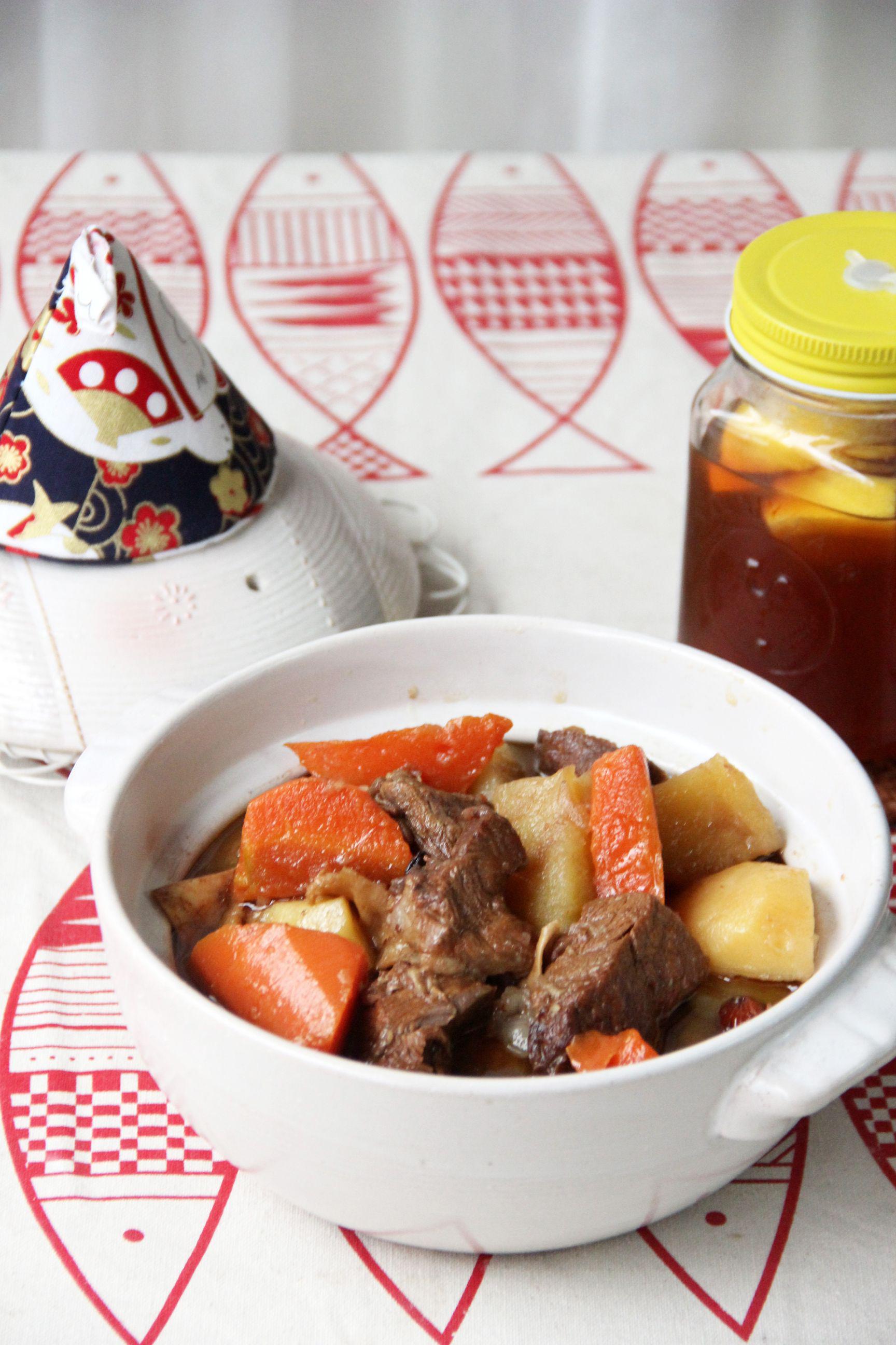 土豆燉牛腩的做法-咸鮮味炒菜譜