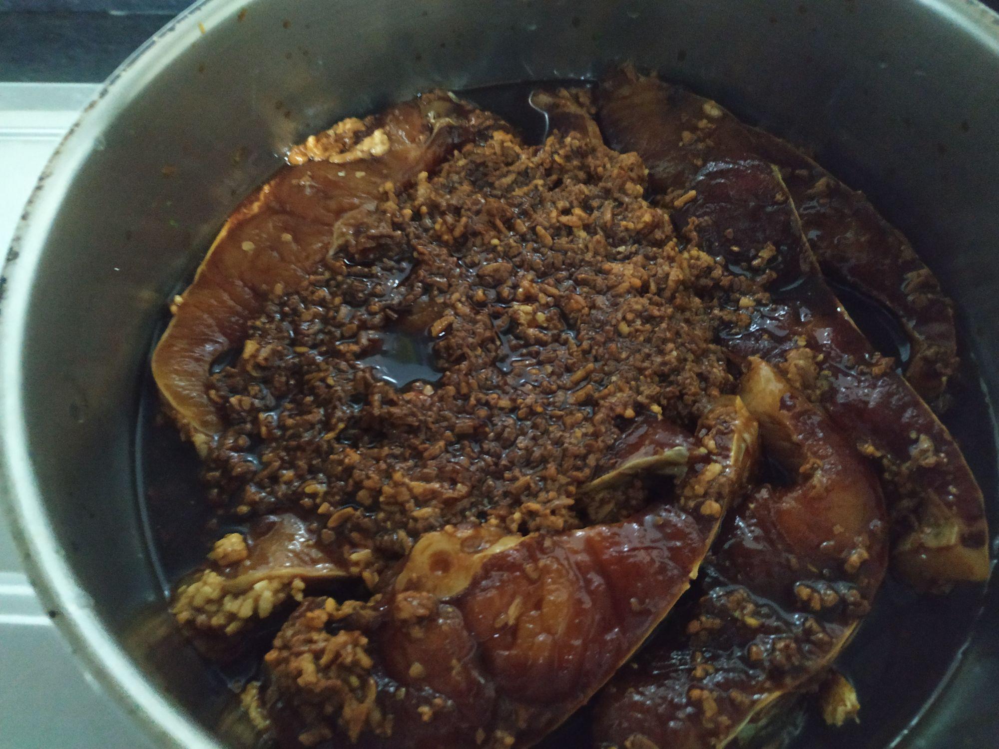 醬燒青魚的做法-醬香味燒菜譜