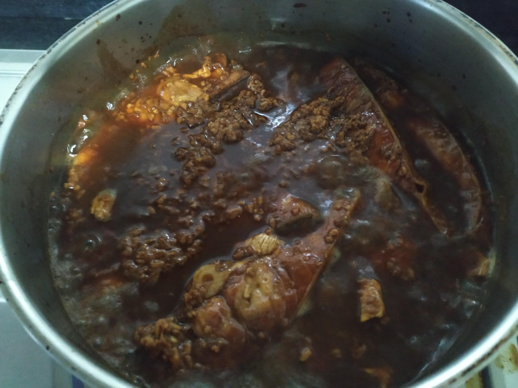 醬燒青魚的做法-醬香味燒菜譜