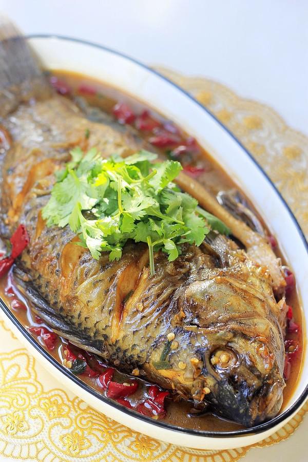 干燒羅非魚的做法-咸鮮味燒菜譜