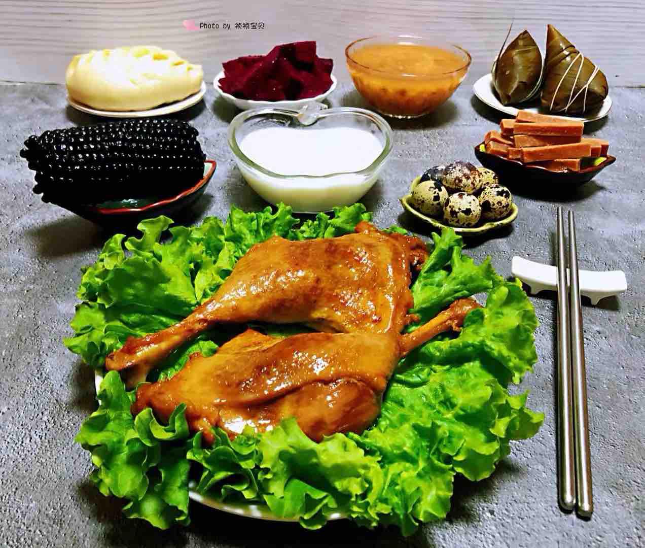 紅燒鴨腿的做法-咸鮮味燒菜譜