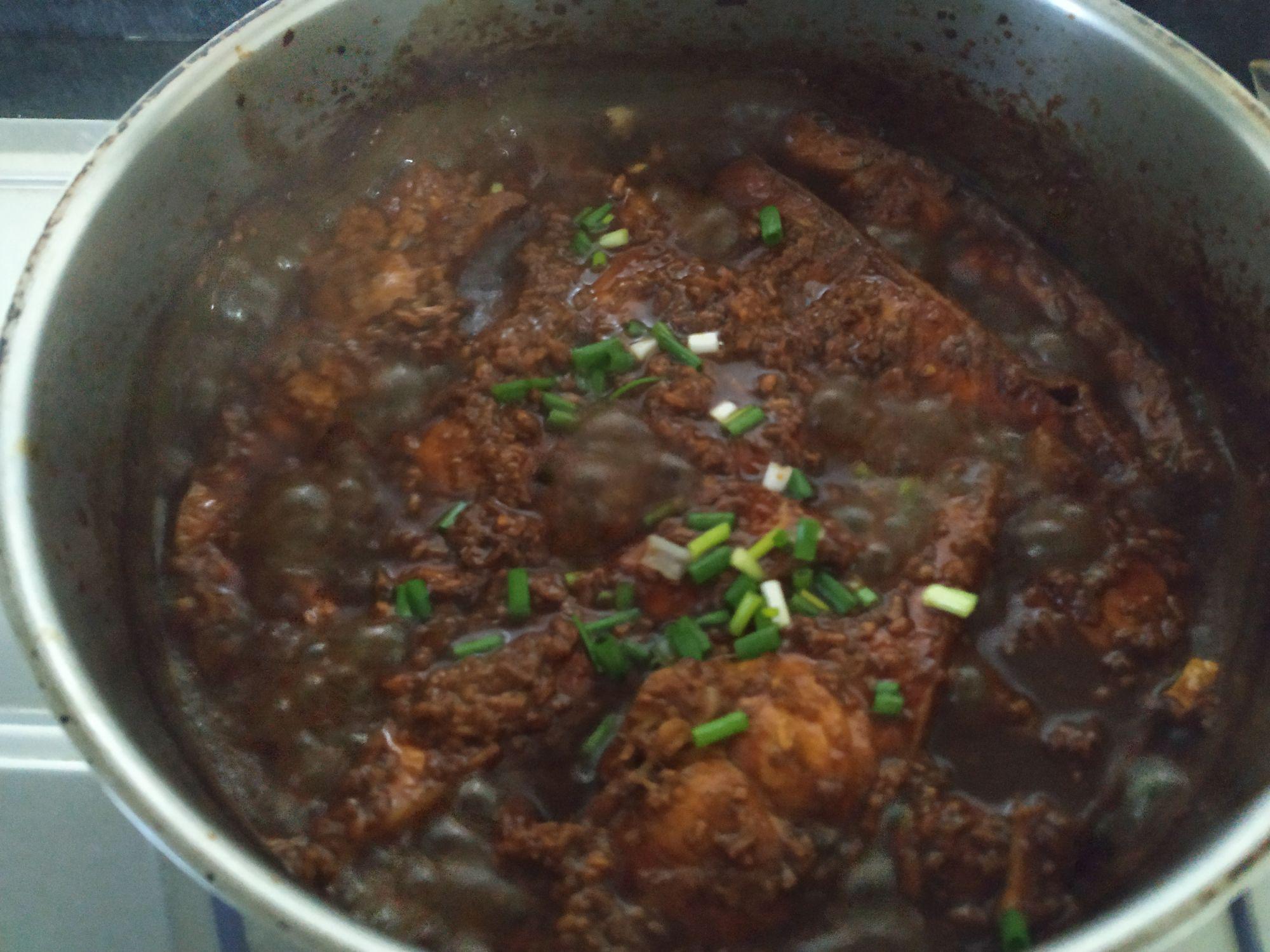 醬燒青魚的做法-醬香味燒菜譜