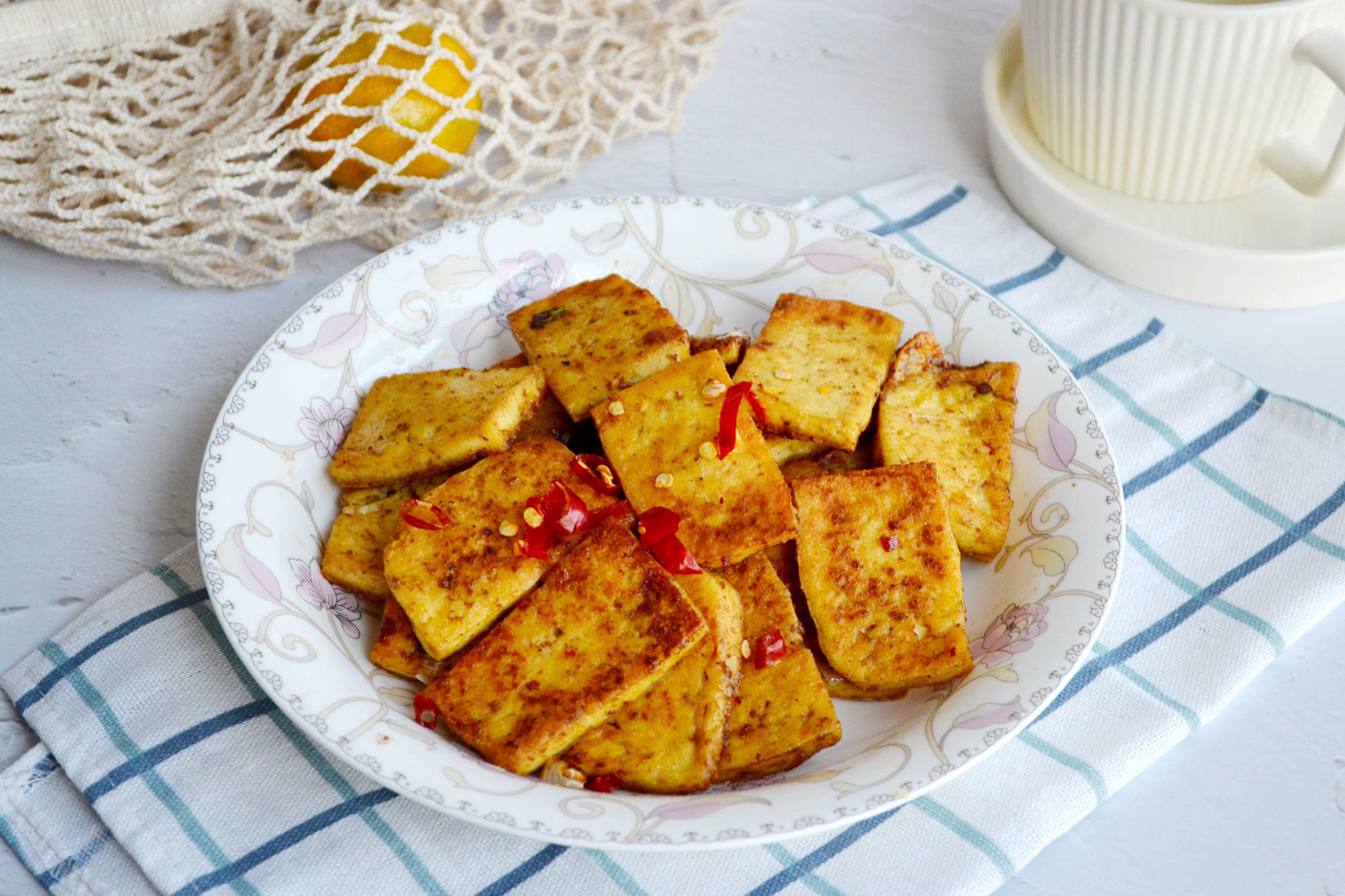 麻辣脆皮豆腐的做法-麻辣味炒菜譜