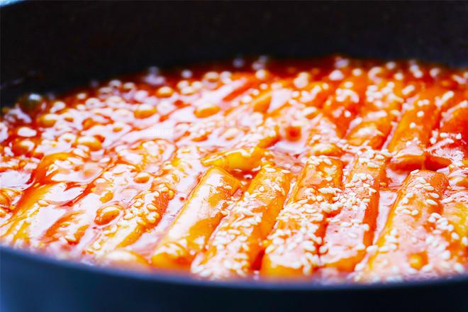 韓式辣炒年糕的做法-家常味煮菜譜