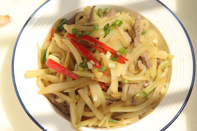 佛手瓜炒肉絲的做法-家常味炒菜譜