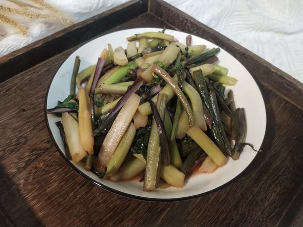 酸辣菜苔的做法-酸辣味炒菜譜