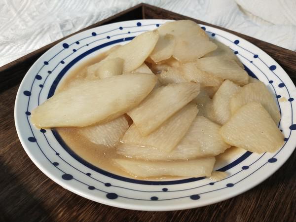 清炒山藥的做法-家常味炒菜譜