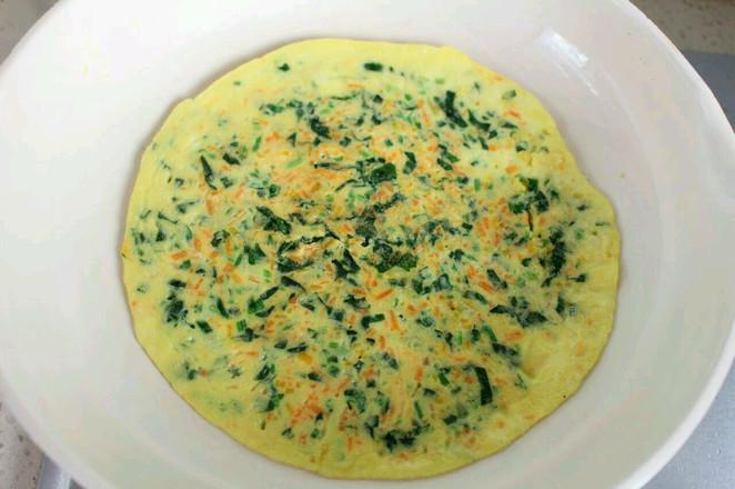 蔬菜雞蛋餅的做法-家常味烙菜譜