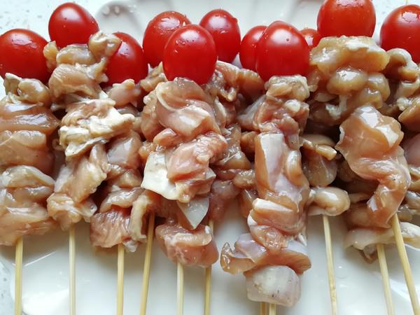 烤雞肉串（空氣炸鍋）的做法-家常味烤菜譜