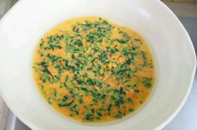 蔬菜雞蛋餅的做法-家常味烙菜譜