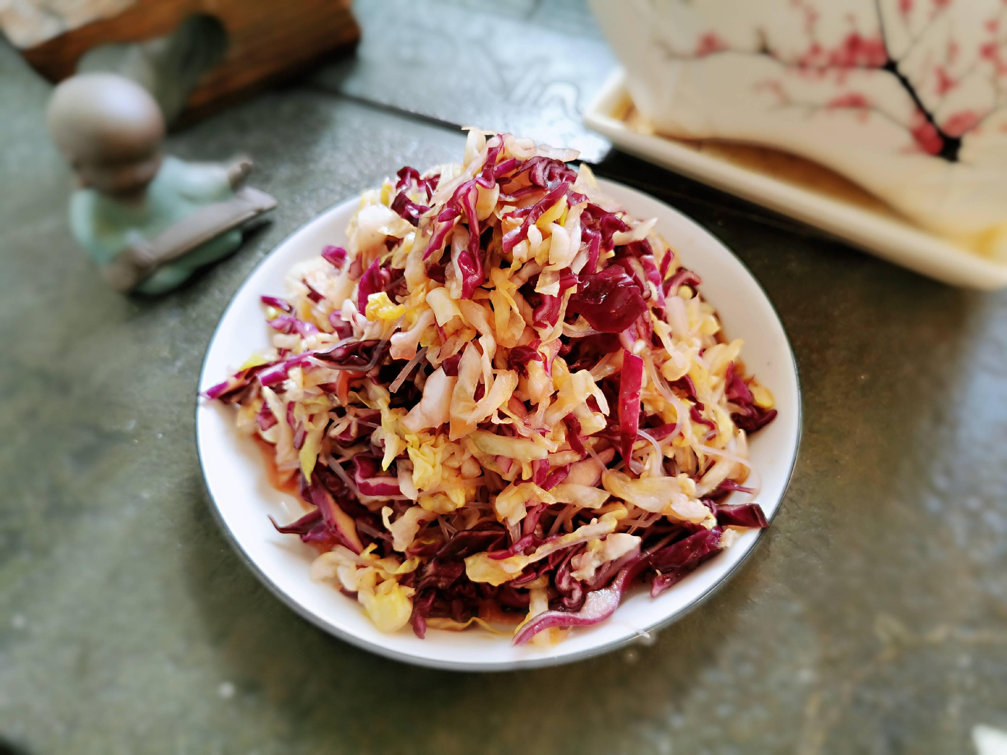 飽腹感極強的減脂菜：涼拌三絲的做法-家常味拌菜譜