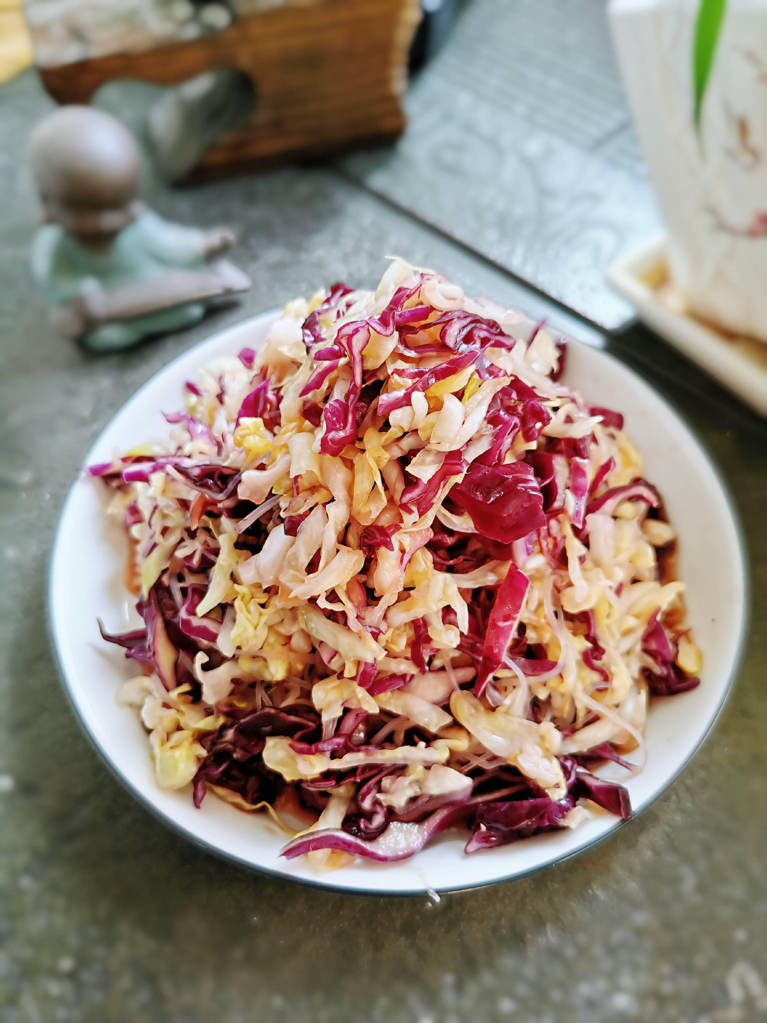 飽腹感極強的減脂菜：涼拌三絲的做法-家常味拌菜譜