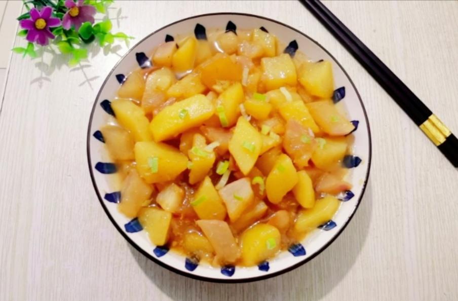 大蘿卜燉土豆的做法-咸鮮味燉菜譜