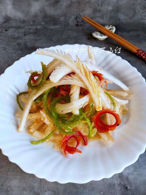 涼拌鳳尾白菜的做法-酸辣味拌菜譜