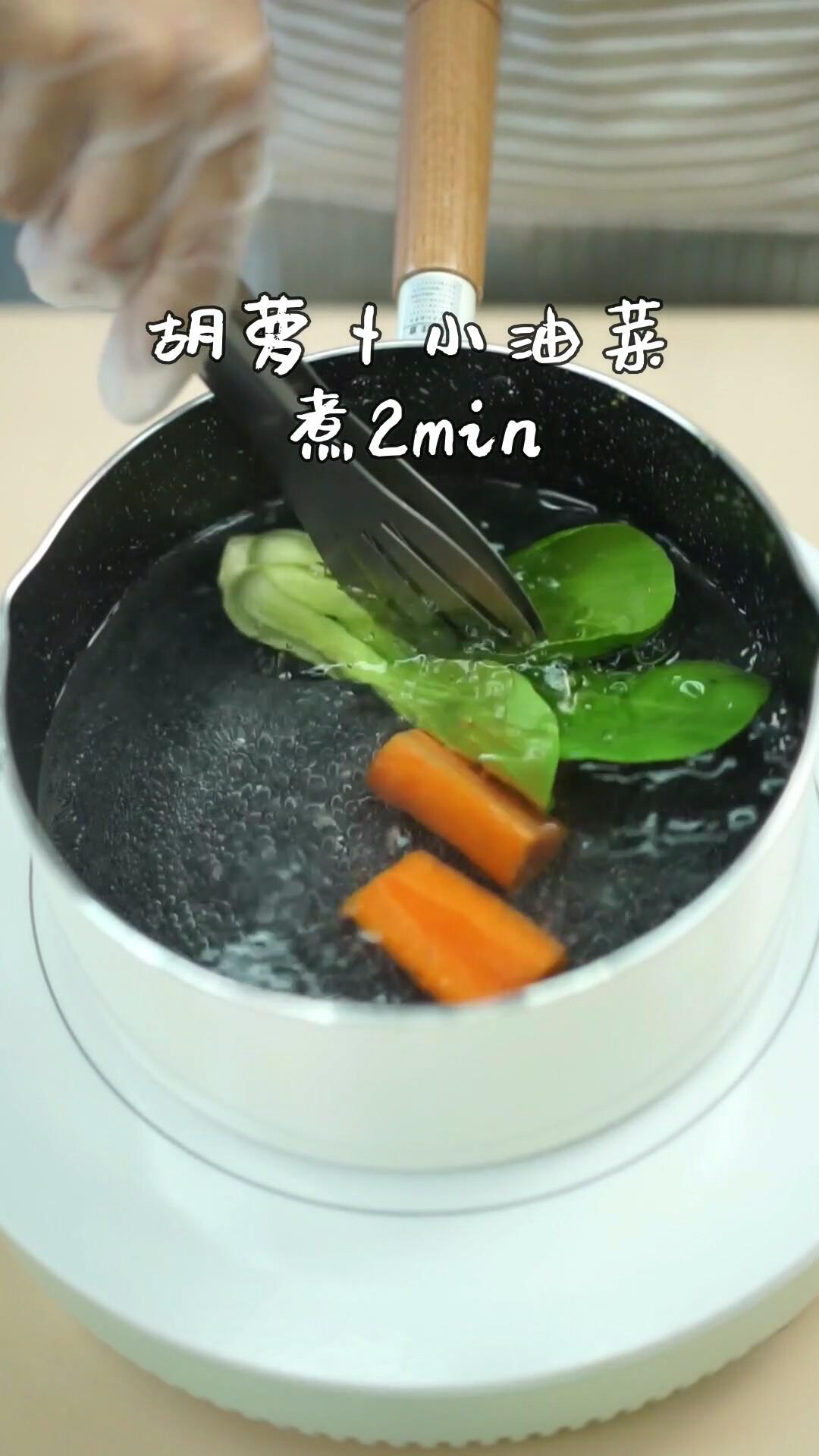 彩椒蝦蛋餅的做法-其它口味煎菜譜