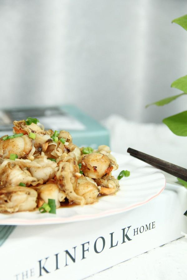 蒜泥烤扇貝肉的做法-蒜香味烤菜譜