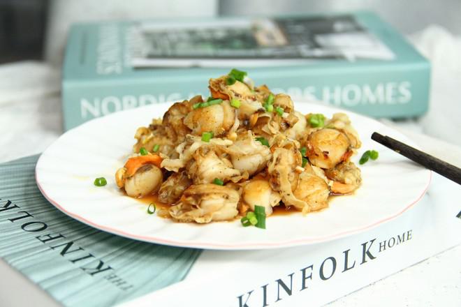 蒜泥烤扇貝肉的做法-蒜香味烤菜譜