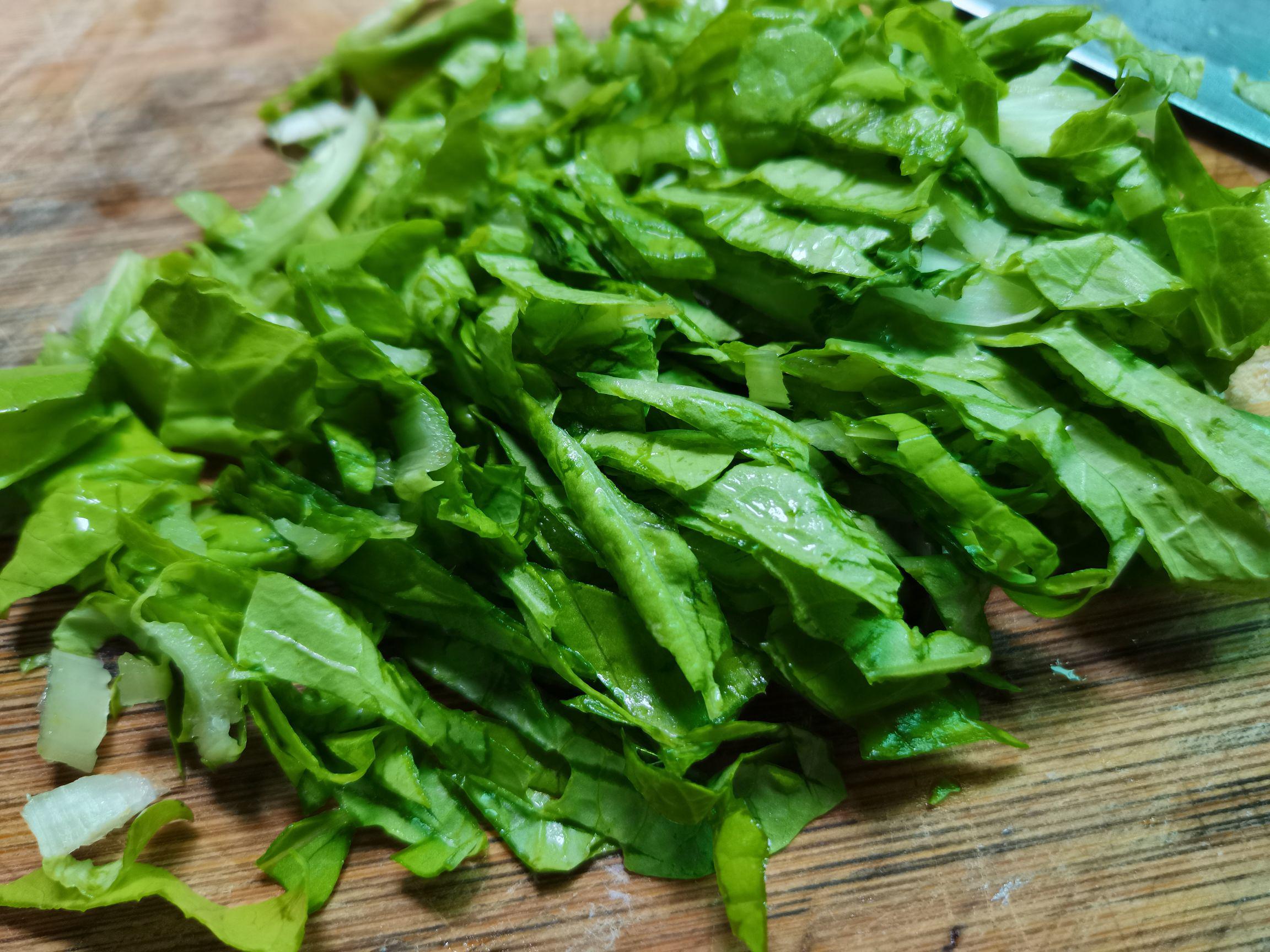 小白菜蛋炒飯的做法-家常味炒菜譜