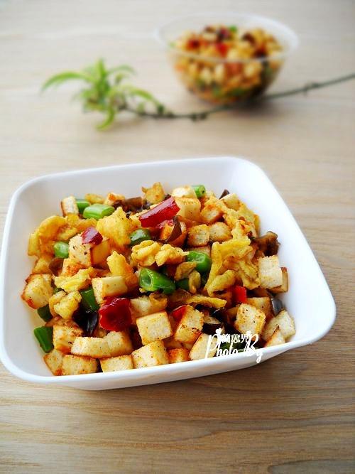 醬香饅頭炒雞蛋的做法-家常味炒菜譜