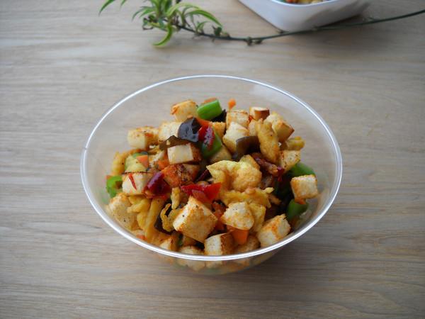 醬香饅頭炒雞蛋的做法-家常味炒菜譜