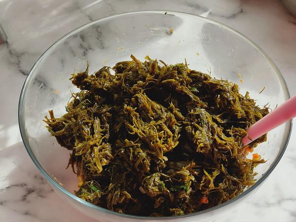 南瓜海麻線蒸餃，今兒立冬吃餃子了嗎？的做法-咸鮮味蒸菜譜