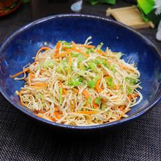 亞麻籽油拌涼菜雞絲的做法-魚香味拌菜譜