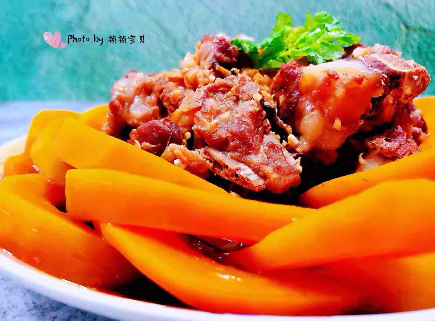 排骨蒸南瓜的做法-咸鮮味蒸菜譜-易網健康養生網 排骨蒸南瓜的做法-咸鮮味蒸菜譜