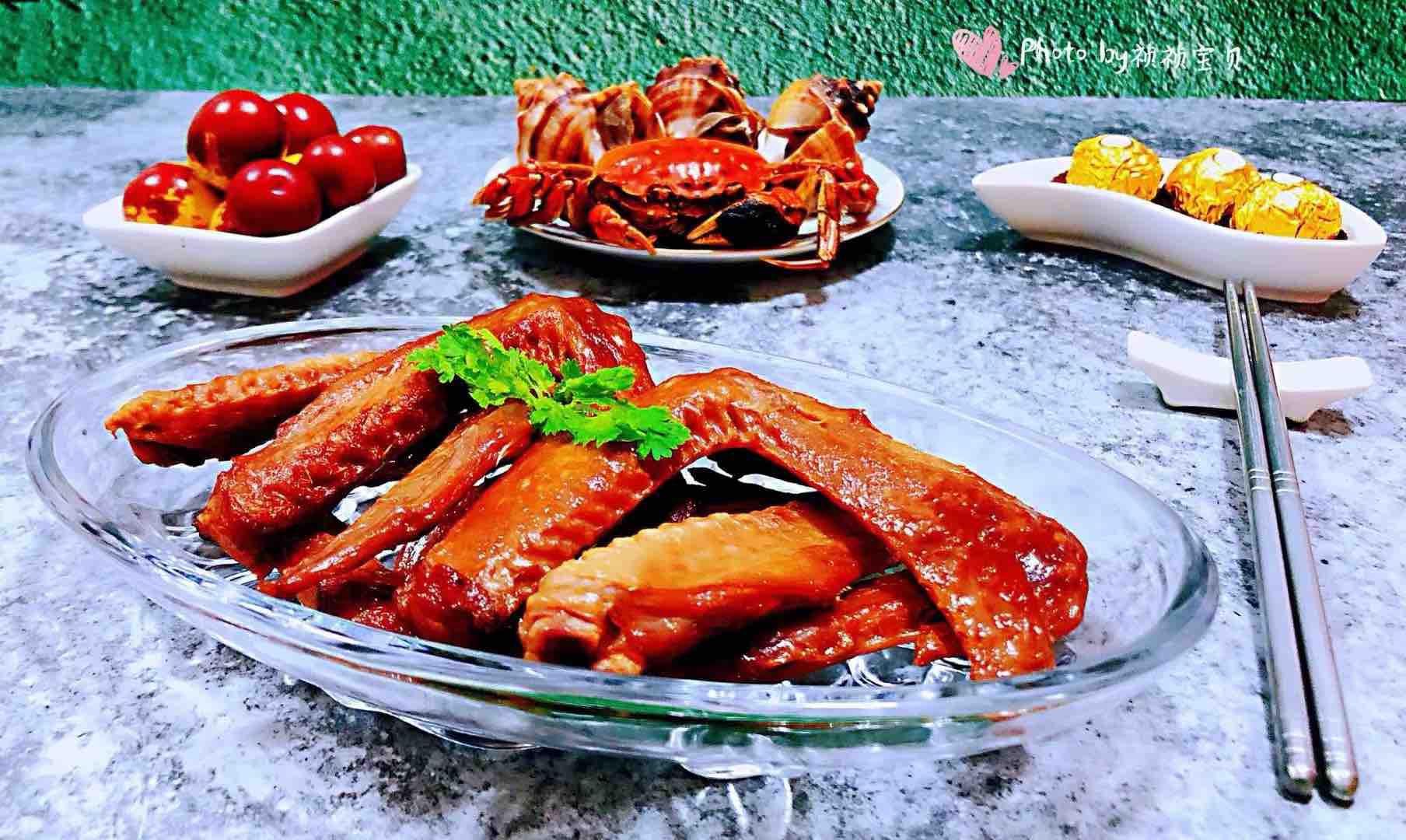 紅燒鴨翅的做法-家常味燉菜譜