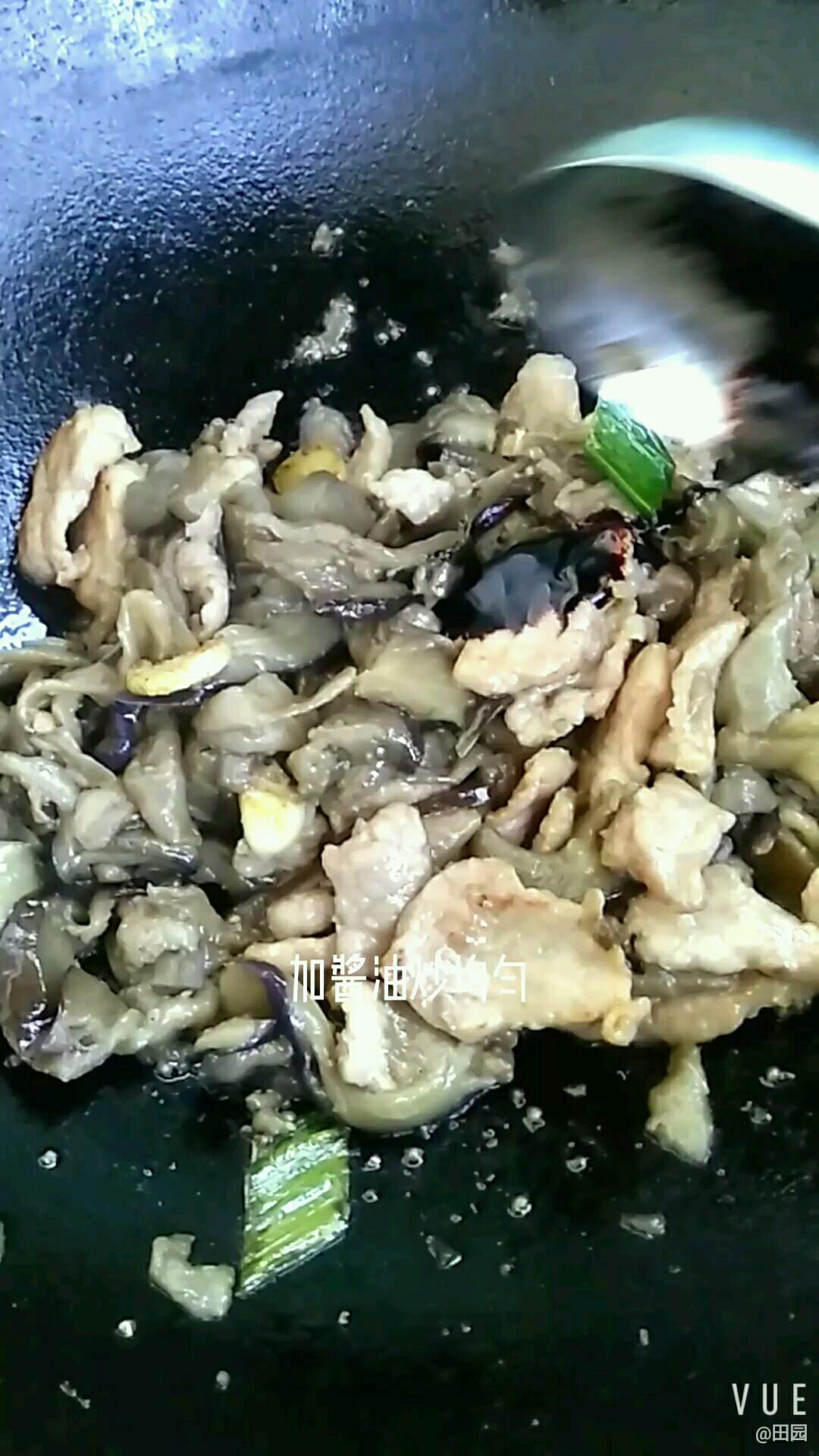 豬肉燒茄子的做法-咸鮮味燒菜譜