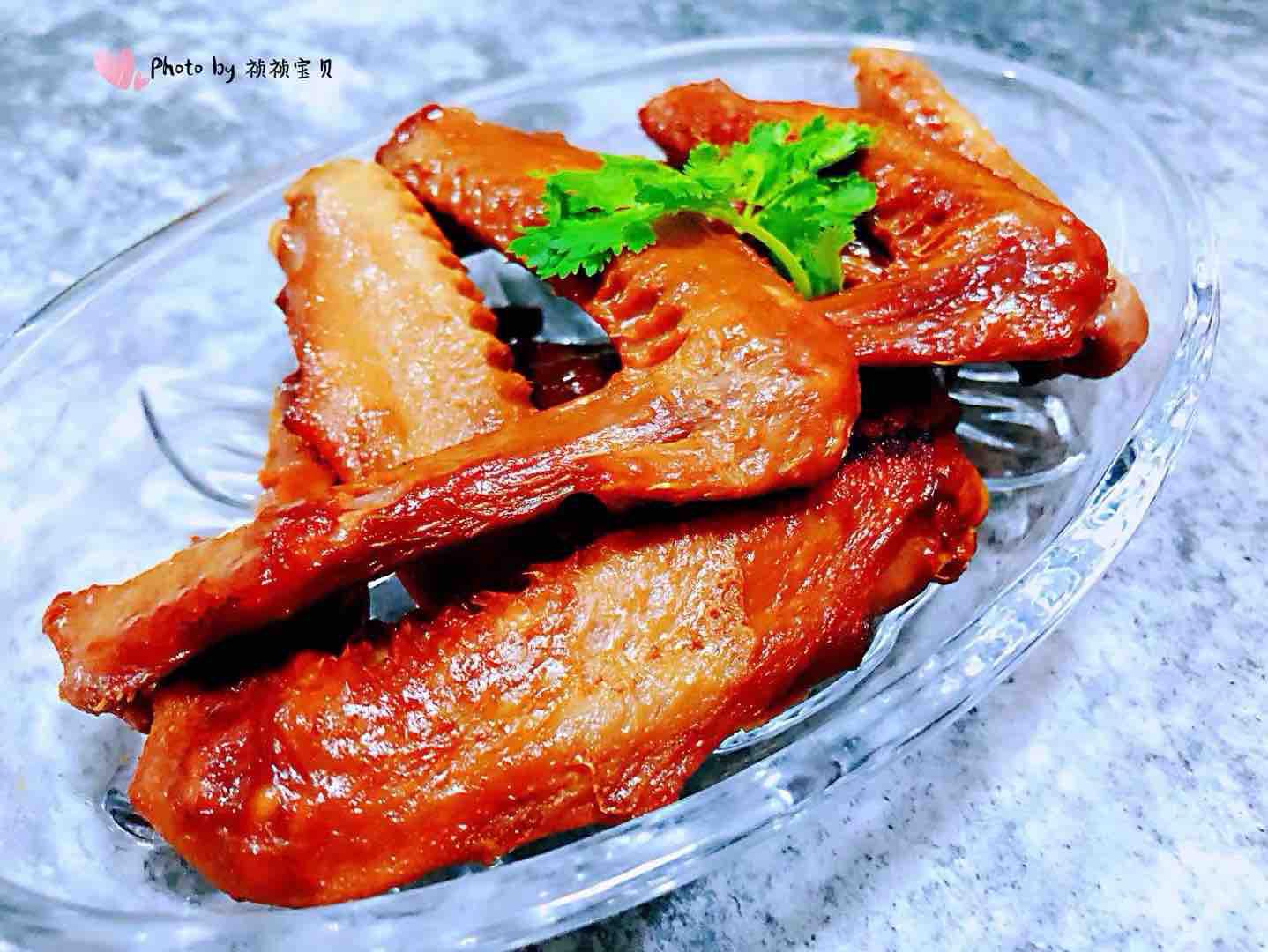 紅燒鴨翅的做法-家常味燉菜譜