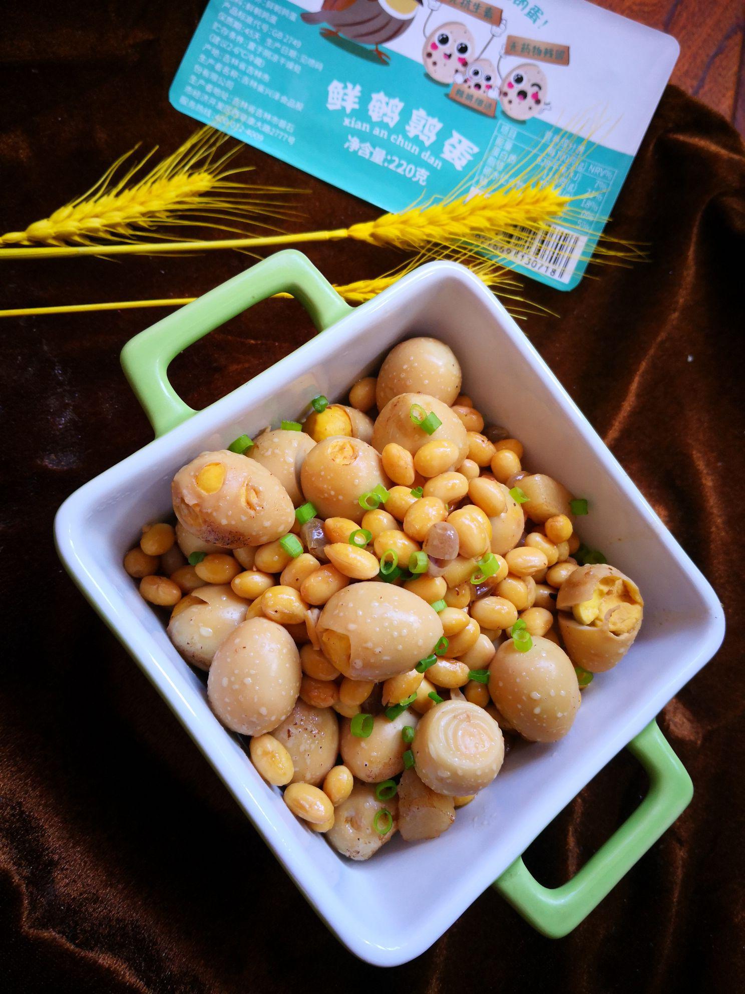 鵪鶉蛋醬黃豆的做法-家常味醬菜譜