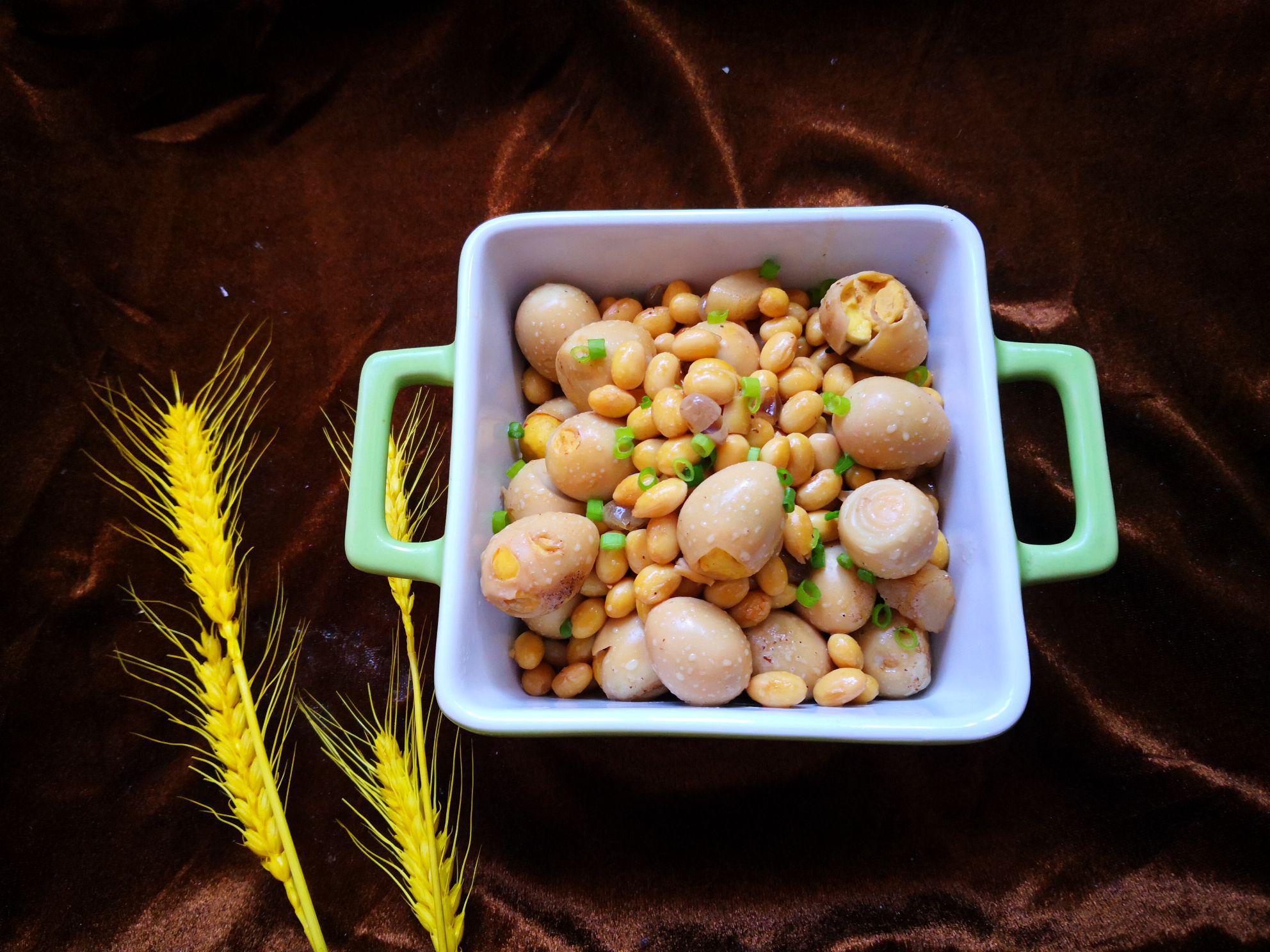 鵪鶉蛋醬黃豆的做法-家常味醬菜譜